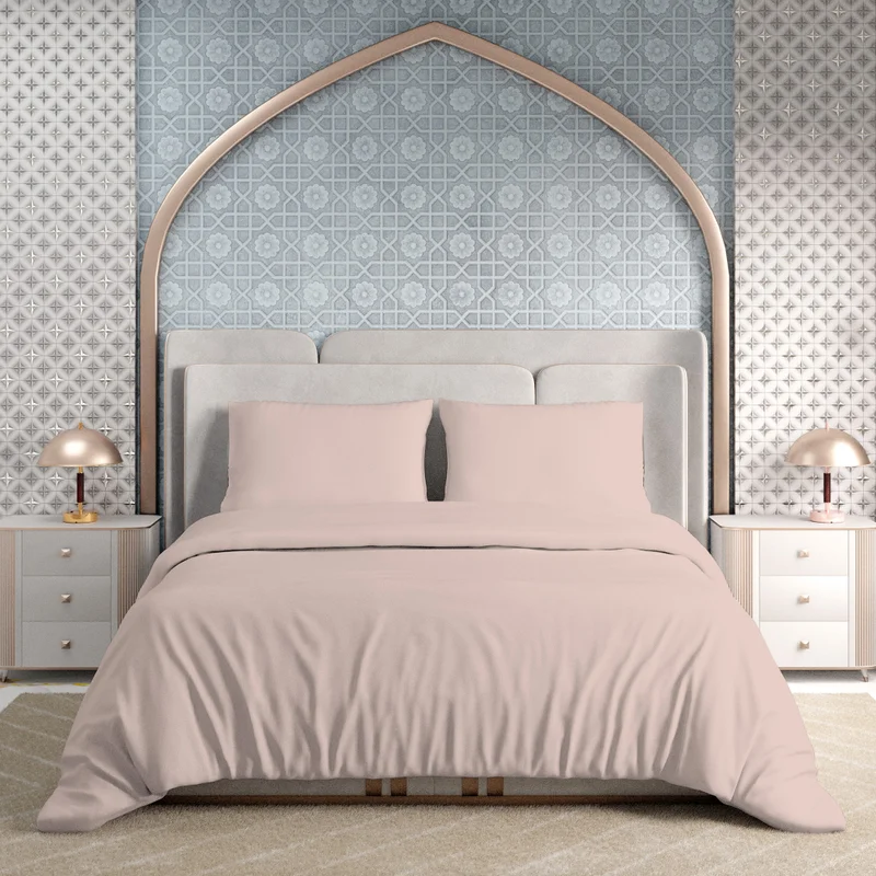 Color Sense Color Sense 225TC CVC Solid Duvet Cover Set Super King - 260x220